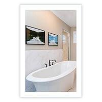 Algopix Similar Product 16 - LED SideLighted Bathroom Vanity