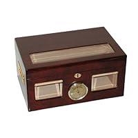 Algopix Similar Product 17 - Versailles 100 Cigar Glass Top Humidor