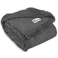 Algopix Similar Product 13 - PetAmi Dog Blanket Sherpa Dog Blanket
