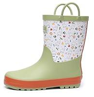 Algopix Similar Product 12 - RAINANGEL Toddler Rain Boots with