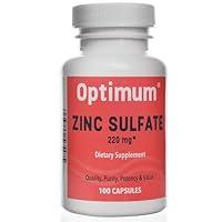 Algopix Similar Product 14 - Zinc Sulfate 220 mg 100 Count Capsules