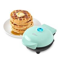 Algopix Similar Product 3 - DASH Mini Waffle Maker  4 Waffle