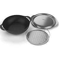 Algopix Similar Product 4 - Weber 8856 Cast Iron Gourmet BBQ Wok