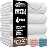 Algopix Similar Product 17 - GORILLA GRIP Washable Underpads 36x32