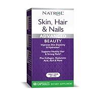 Algopix Similar Product 6 - Natrol Skin Hair and Nails Advanced