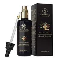 Algopix Similar Product 18 - ORGANIC Argan Oil Vegan ColdPressed 