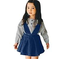 Algopix Similar Product 20 - Meisiqw Fashion Girls Dress Solid Color