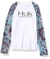 Algopix Similar Product 1 - Huk Youth Double Header Long Sleeve