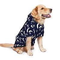 Algopix Similar Product 11 - Cute Fish Dog Hoodie Soft Dog Clothes