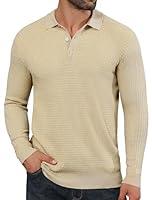 Algopix Similar Product 4 - Keismimo Mens Long Sleeve Knit Sweater