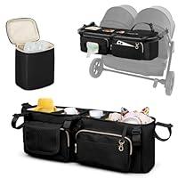 Algopix Similar Product 9 - Prokva Double Stroller Organizer