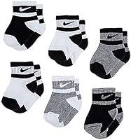 Algopix Similar Product 13 - Nike Boys Ankle 6 Pairs Socks
