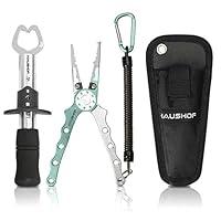 Algopix Similar Product 9 - HAUSHOF Aluminum Fishing Pliers and