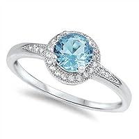 Algopix Similar Product 2 - 125ct Halo Set Solitaire Cubic