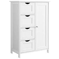 Algopix Similar Product 11 - VASAGLE Bathroom Storage Cabinet Floor