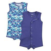 Algopix Similar Product 16 - Hanes Unisex Baby Romper Ultimate