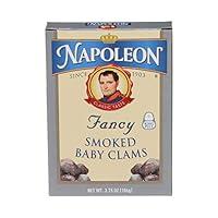 Algopix Similar Product 4 - Napoleon Clam Smoked Baby, 3.66 oz