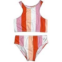 Algopix Similar Product 2 - SwimZip Girl Halter Top  Bikini Bottom