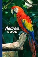 Algopix Similar Product 18 - Address Book Hardcover  Red Parrot