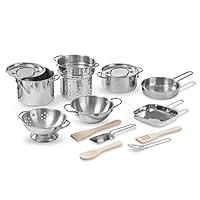 Algopix Similar Product 17 - Melissa  Doug Deluxe Stainless Steel
