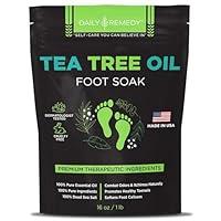 Algopix Similar Product 2 - Tea Tree Oil Foot Soak with Epsom Salt
