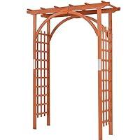 Algopix Similar Product 17 - Giantex 85inch Wooden Garden Arch