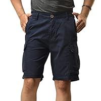 Algopix Similar Product 5 - CHARBONNIER Cargo Shorts for Mens