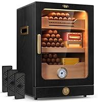 Algopix Similar Product 11 - Tesonway Cigar Humidor Desktop Cigar