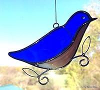 Algopix Similar Product 14 - Suncatcher Bluebird window hanging