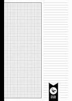 Algopix Similar Product 16 - Half Sheet Millimetre Graph Paper A4