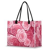 Algopix Similar Product 16 - POFATO Tote Bag for Women Florals Art