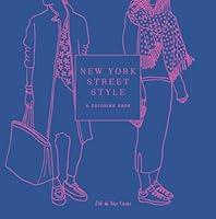 Algopix Similar Product 9 - New York Street Style A Coloring Book