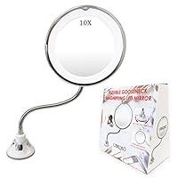 Algopix Similar Product 19 - UBEQE 10X Flexible Magnifying Makeup