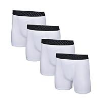 AND1 Men's Underwear - 5 Pack Performance Compression Boxer Briefs