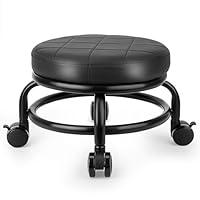 Algopix Similar Product 12 - LWADALN Low Roller Stool Low Height