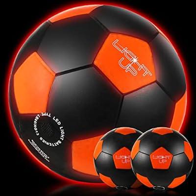 LED Light Up Soccer Ball - Glow in the Dark Soccer Ball