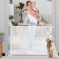 Algopix Similar Product 11 - HEELALBABY Retractable Baby Gates 35