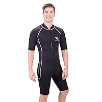 Algopix Similar Product 3 - IST 3mm Nylon II Neoprene Front Zip