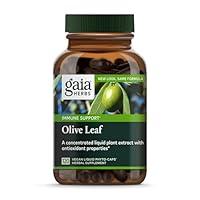 Algopix Similar Product 10 - Gaia Herbs Olive Leaf  Traditional