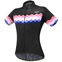 Algopix Similar Product 16 - Womens Cycling Jersey Short Sleeve Lady