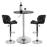 Algopix Similar Product 7 - ARTETHYS YOURLITEAMZ Bar Table Set of 3