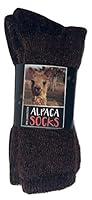 Algopix Similar Product 12 - Williamston Alpaca Socks (Brown, Large)