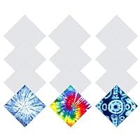 Algopix Similar Product 8 - GJD Cotton White Bandana for Tie Dying