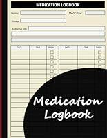 Algopix Similar Product 14 - Medication Log Book Simple Daily