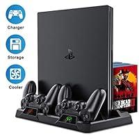 Algopix Similar Product 9 - YoWin PS4 Vertical Stand Upgraded