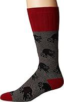 Algopix Similar Product 14 - Socksmith Raccoon Charcoal One Size