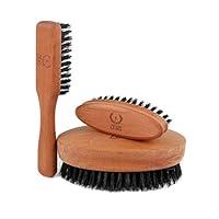 Algopix Similar Product 16 - ZEUS Beard Brush Kit for Men  100