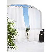 Algopix Similar Product 9 - Outdoor Cote d'azure Sheer Window Panels