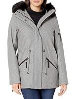 Algopix Similar Product 13 - Calvin Klein Womens Anorak Wool Faux