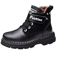 Algopix Similar Product 2 - Childrens Boots Fashion Retro Round
